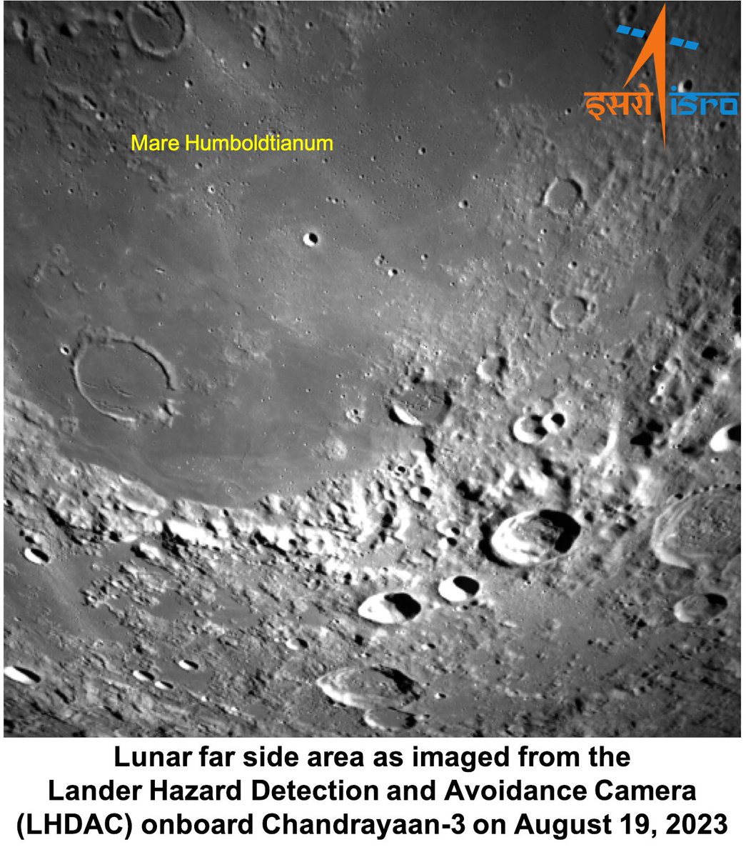 चंद्रयान-3 के विक्रम लैंडर ने लीं चांद के सुदूर भाग की नई तस्वीरें